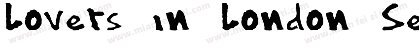 Lovers in London Ser字体转换